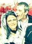 The lovely bride and handsome groom.