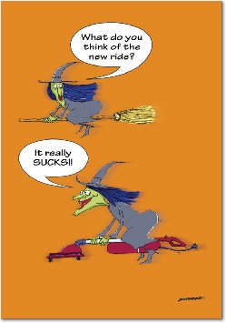 Witch cartoon