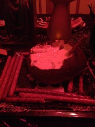bubbling cauldron